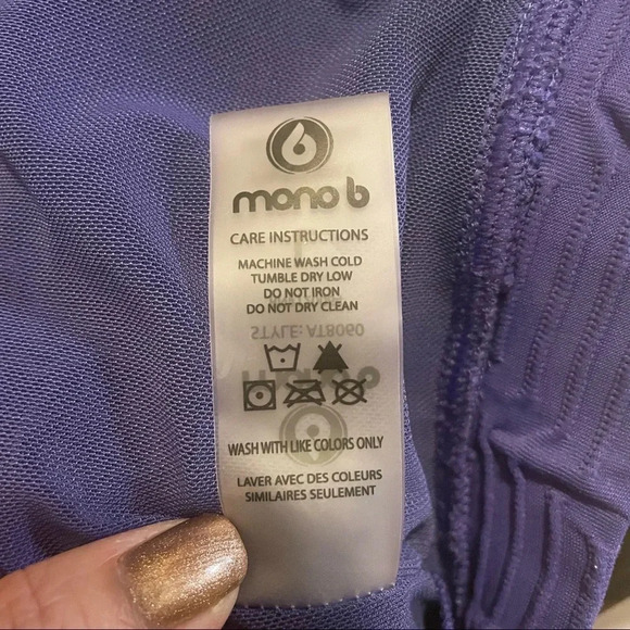 Mono B Sports Bra - Picture 3 of 5